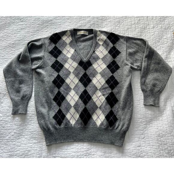 Vintage Lyle & Scott 100% Pure Lambswool Sweater - Size 44 - Picture 1 of 7